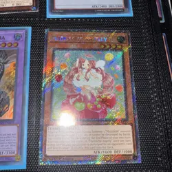 Madolche Anjelly 1st Edition Platinum Secret Rare RA04-EN215 Yu-Gi-Oh! - Image 1