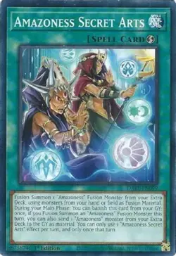 Yugioh! Amazoness Secret Arts - DABL-EN099 - Common - 1st Edition Near Mint, Eng - Image 1