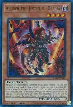Yugioh! Aluber the Jester of Despia - RA02-EN016 - Ultra Rare - 1st Edition Near - Image 1