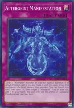 Yugioh! Altergeist Manifestation - BLC1-EN118 - Common - 1st Edition Near Mint, - Image 1