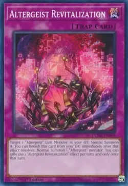 Yugioh! Altergeist Revitalization - DUNE-EN069 - Common - 1st Edition Near Mint, - Image 1