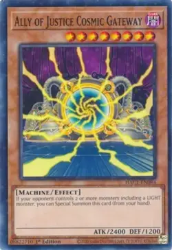 Yugioh! Ally of Justice Cosmic Gateway - HAC1-EN084 - Common - 1st Edition (Duel - Image 1