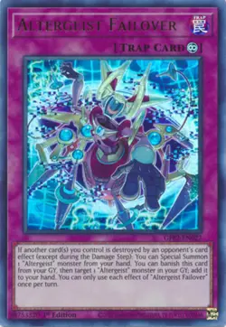 Yugioh! Altergeist Failover - GFP2-EN027 - Ultra Rare - 1st Edition Near Mint, E - Image 1