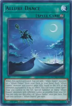 Yugioh! Allure Dance - MZTM-EN060 - Rare - 1st Edition Near Mint, English - Image 1