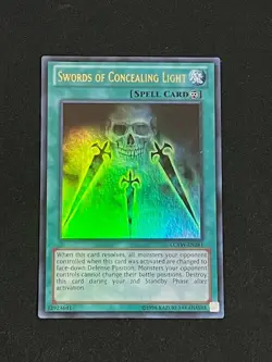 Swords of Concealing Light LCYW-EN281 YuGiOh Legendary Collection 3: Yugi's Worl - Image 1