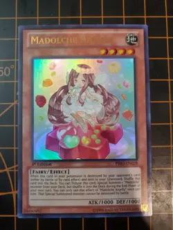 Madolche Anjelly PRIO-EN028 Ultra Rare 1st Ed. YuGiOh! TCG NM With Top Lpader - Image 3