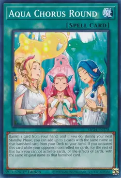 Yugioh! Aqua Chorus Round - MP24-EN378 - Common - 1st Edition Near Mint, English - Image 1