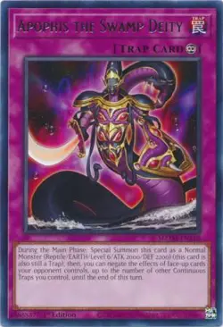 Yugioh! Apophis the Swamp Deity - MZTM-EN110 - Rare - 1st Edition Near Mint, Eng - Image 1