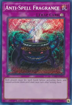 Yugioh! Anti-Spell Fragrance - RA02-EN076 - Secret Rare - 1st Edition Near Mint, - Image 1