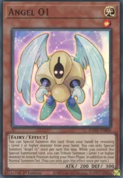 Yugioh! Angel O1 - EGO1-EN006 - Super Rare - 1st Edition Near Mint, English - Image 1