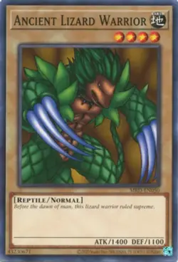 Yugioh! Ancient Lizard Warrior - MRD-EN050 - Common - Unlimited 25th Anniversary - Image 1