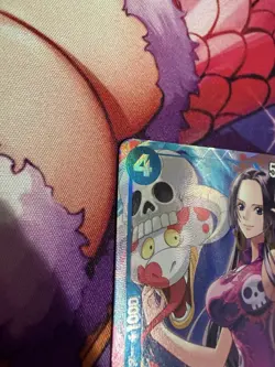 BOA HANCOCK OP01-078 SR ROMANCE DAWN ONE PIECE TCG JAPANESE FOIL CARD - Image 2