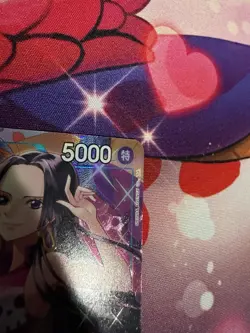 BOA HANCOCK OP01-078 SR ROMANCE DAWN ONE PIECE TCG JAPANESE FOIL CARD - Image 3