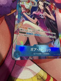 BOA HANCOCK OP01-078 SR ROMANCE DAWN ONE PIECE TCG JAPANESE FOIL CARD - Image 5
