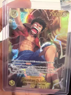 Monkey D Luffy (OP15-119) SEC OP15-119 Adventure on Kami's Island Foil - Image 1