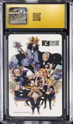 2012 ONE PIECE WANTED DECK JAPANESE 4 OF HEARTS DEMARO BLACK CGC 10 PRISTINE - Image 2