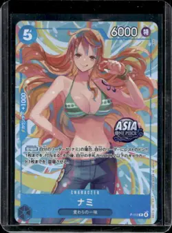 2025 One Piece Japanese Asia Mini Tin Nami Promo #P-112 - Image 1