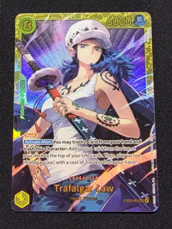 Trafalgar Law EB03-062 Extra Booster: One Piece Heroines Edition Foil - Image 1