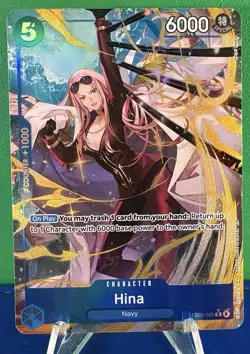 Hina (Alternate Art) EB03-025 One Piece Extra Booster: Heroines - Near Mint - Image 1