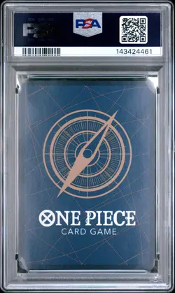 2023 ONE PIECE OP02-PARAMOUNT WAR ALTERNATE ART #062 MONKEY D. LUFFY PSA 10 - Image 2