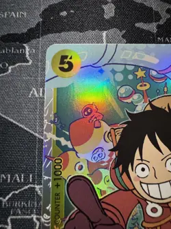 Monkey.D.Luffy OP07-109 One Piece TCG SR Super Rare NM English Foil - Image 2