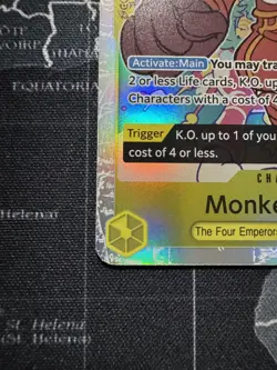 Monkey.D.Luffy OP07-109 One Piece TCG SR Super Rare NM English Foil - Image 5