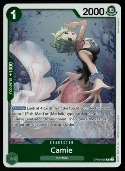2024 Championship 2024 Top Players Pack Camie Character / Green/Merfolk - Image 1