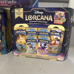 (3x) Disney Lorcana TCG: Ursula's Return Illumineer's Quest + Into The Inklands - Image 2