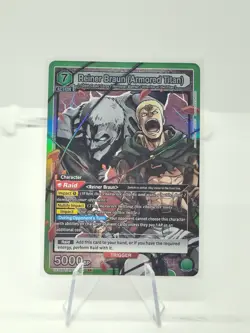 Reiner Braun Union Arena Attack on Titan SR UE10BT/AOT-1-061 - Image 1