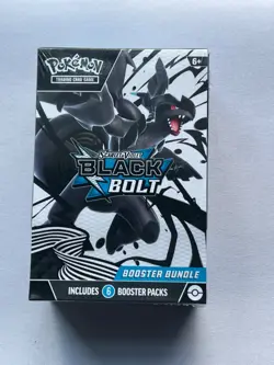 Pokemon TCG - Scarlet & Violet - Black Bolt Booster Bundle - New Sealed In-Hand - Image 1