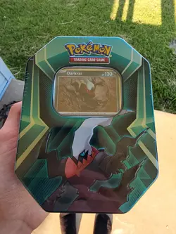 Sealed Pokemon TCG Triple Whammy Collector Tin Darkrai Booster Packs Sealed - Image 3