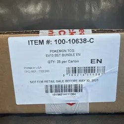 Pokemon SV10 Destined Rivals Factory Sealed Booster Bundle Case (25 Bundles) - Image 2