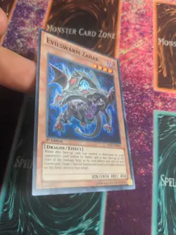 Yu-Gi-Oh! Evilswarm Zahak HA07-EN012 1st Edition Super Rare NM - Image 2