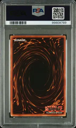 2002 YU-GI-OH! SDK #001 Blue-Eyes White Dragon PSA 9 MINT ULTRA RARE - Image 2