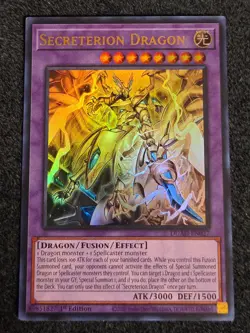 Secreterion Dragon DUAD-EN037 Ultra Rare 1st Edition Near Mint Yu-Gi-Oh! - Image 1