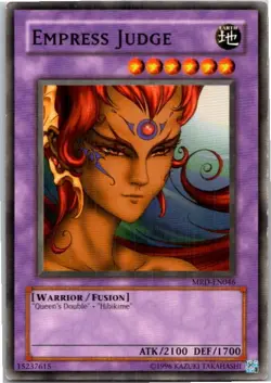 Empress Judge #MRD-046 Yugioh Moderately played Unlimited - Image 1