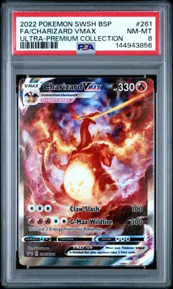 Charizard Vmax SWSH261 Holo promo Pokemon PSA 8 *856 - Image 1
