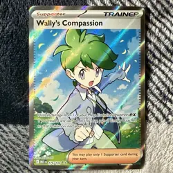 POKEMON TCG WALLY'S COMPASSION FULL ART ULTRA RARE! 176/132 MEGA EVOLUTION! - Image 1