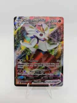 Pokemon TCG Shining Fates Cinderace VMAX 019/072 Ultra Rare Full Art - Image 1