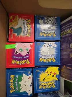 1999 Burger King Pokemon 23 K Gold Plated Sealed Set W/ 2 Bonus Bags - Image 1