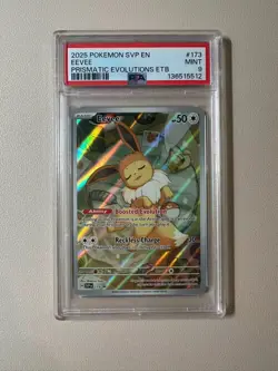 (C) 2025 Pokemon SVP EN Prismatic Evolutions 173 Eevee ETB Promo! - Image 1