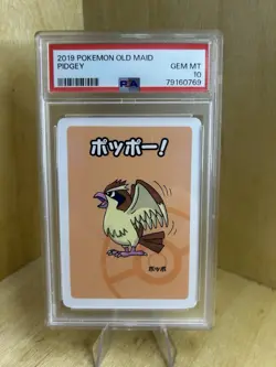 2019 POKEMON OLD MAID PIDGEY PSA 10 - Image 1