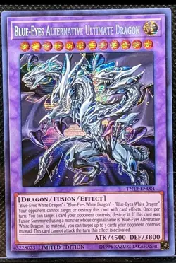 Yu-Gi-Oh! TCG Blue-Eyes Alternative Ultimate Dragon TN19-EN001 Holo Prismatic - Image 1