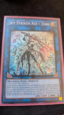 Yugioh Sky Striker Ace = Zero - DUAD-EN049 - 1st Secret Rare NM - Image 1