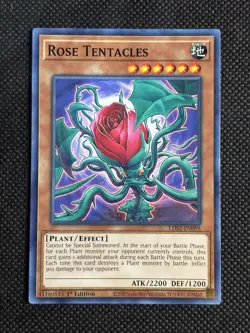 YuGiOh! - Rose Tentacles LDS2-EN095 Common 1st Edition Near Mint - Image 1