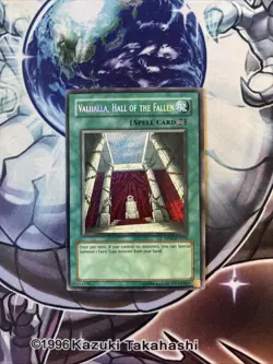 (WNU) Yugioh Valhalla, Hall of the Fallen PP02-EN020 Secret Rare VLP - Image 1