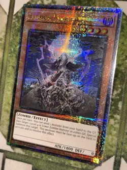 YuGiOh ZOMBIE MASTER Quarter Century Secret Rare RA03-EN185 - Image 1