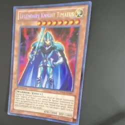 Yu-Gi-Oh! Legendary Knight Timaeus DRLG-EN001 1st Edition Konami - Image 1