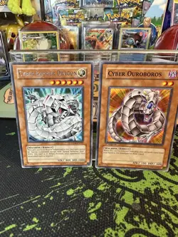 Cyber Barrier Dragon DP04-EN002 & Cyber Ouroboros - PTDN-EN011 - YuGiOh TCG - Image 1