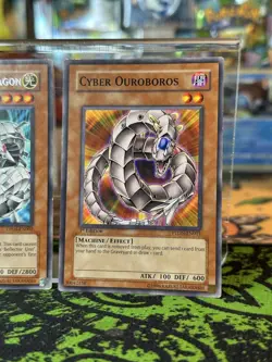 Cyber Barrier Dragon DP04-EN002 & Cyber Ouroboros - PTDN-EN011 - YuGiOh TCG - Image 3